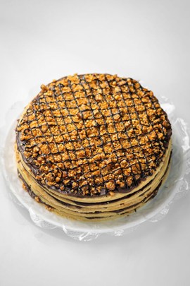 TORTA SEQUILHO COM BRIGADEIRO